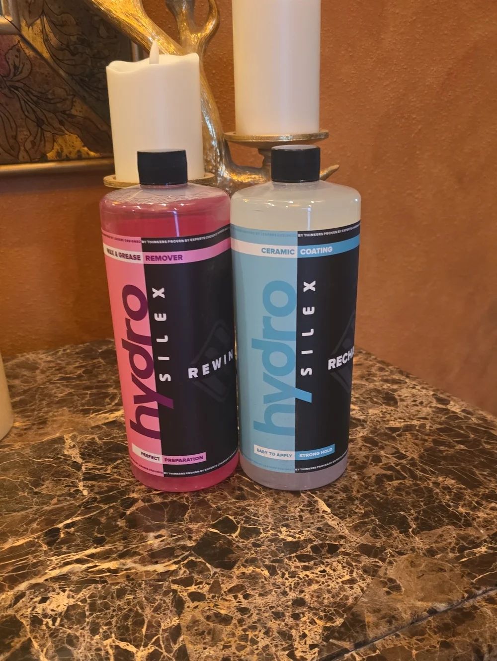 Car Ceramic Coating & Prep Duo — Pink & Light Blue